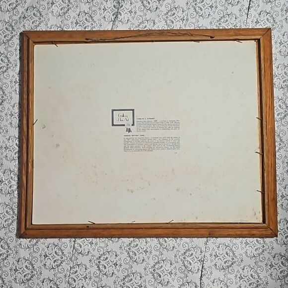 Vintage 1934 Ethelyn C Stewart Persian Pottery Fine Art Signed - Picture 8 of 13